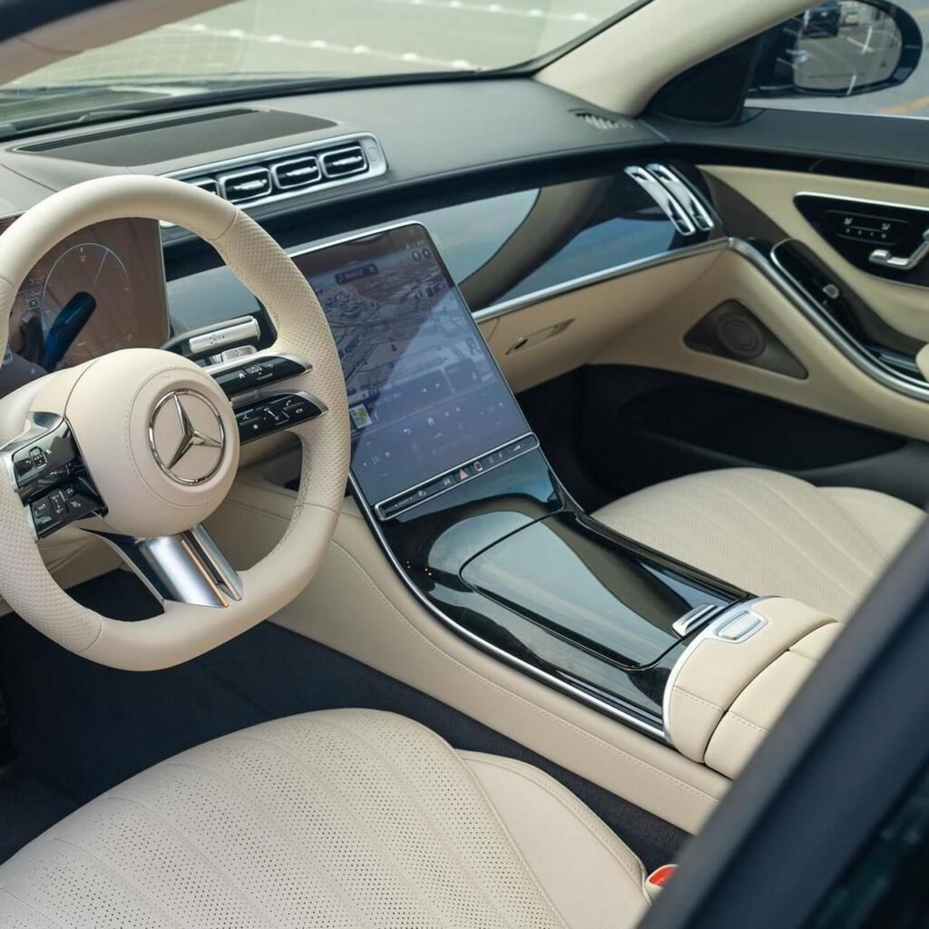 Mercedes Benz S Class With Driver