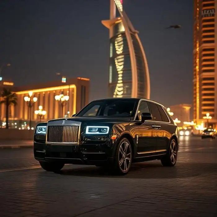 Rolls Royce Chauffeur Service Dubai to Jeddah