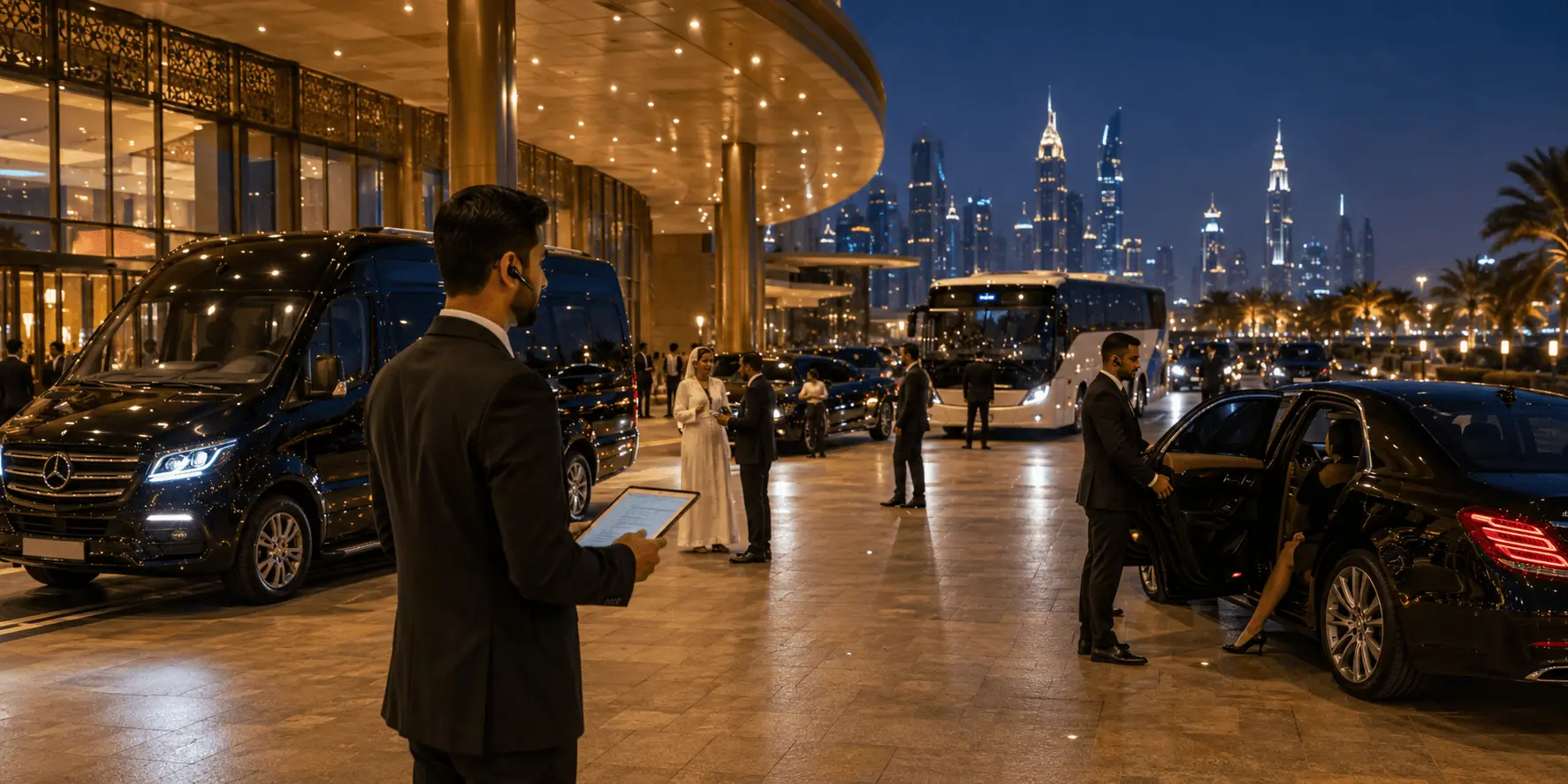 Al Maktoum International Airport DWC arrivals transfer — Luxury Chauffeurs Dubai