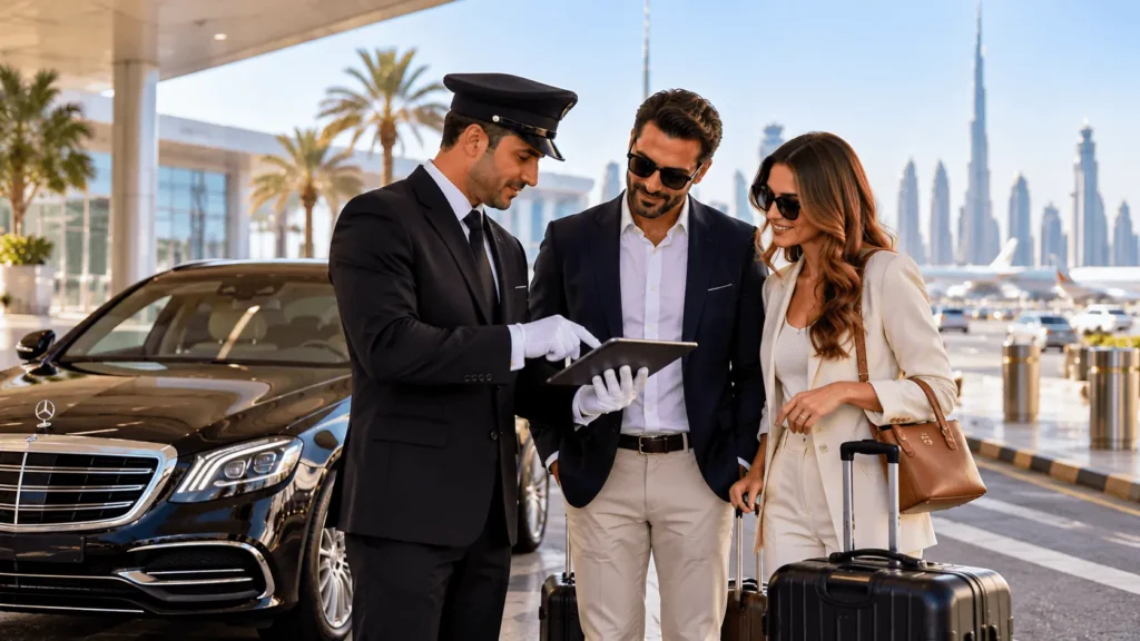 Luxury Chauffeur Welcome in Dubai