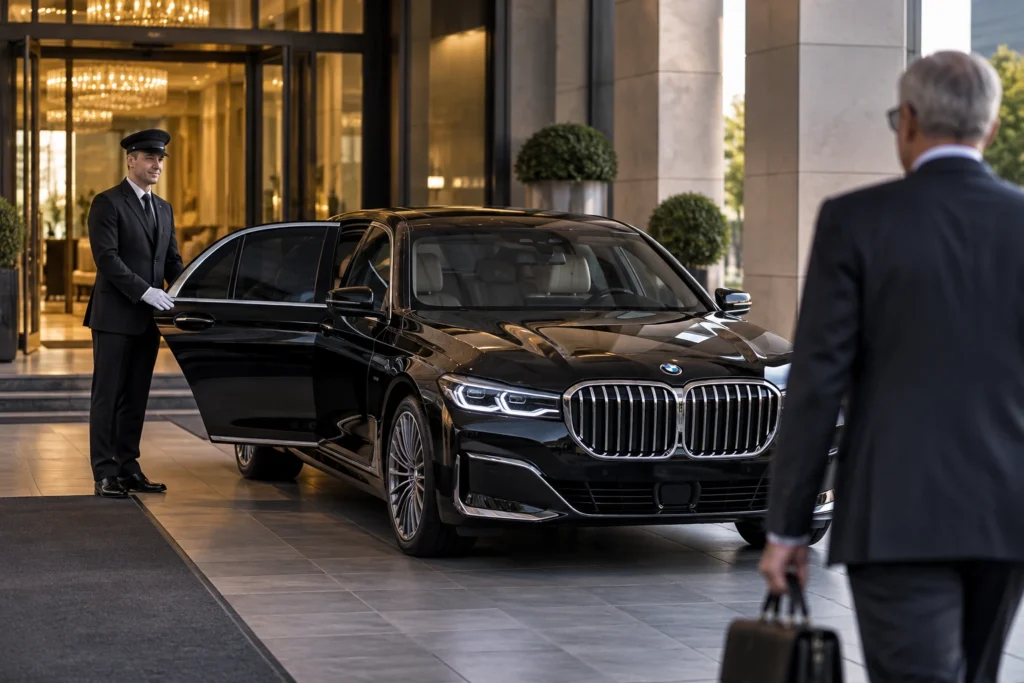 BMW 7 Series with Chauffeur