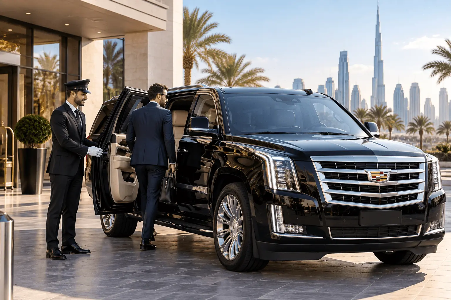 Muscat residence or business address to Dubai private transfer