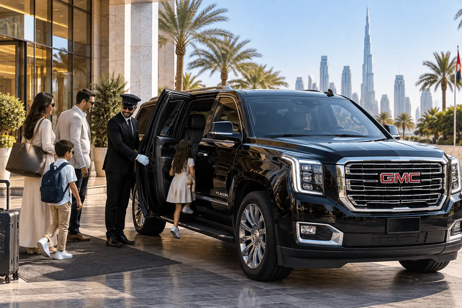Car with driver Al Marjan Island Ras Al Khaimah