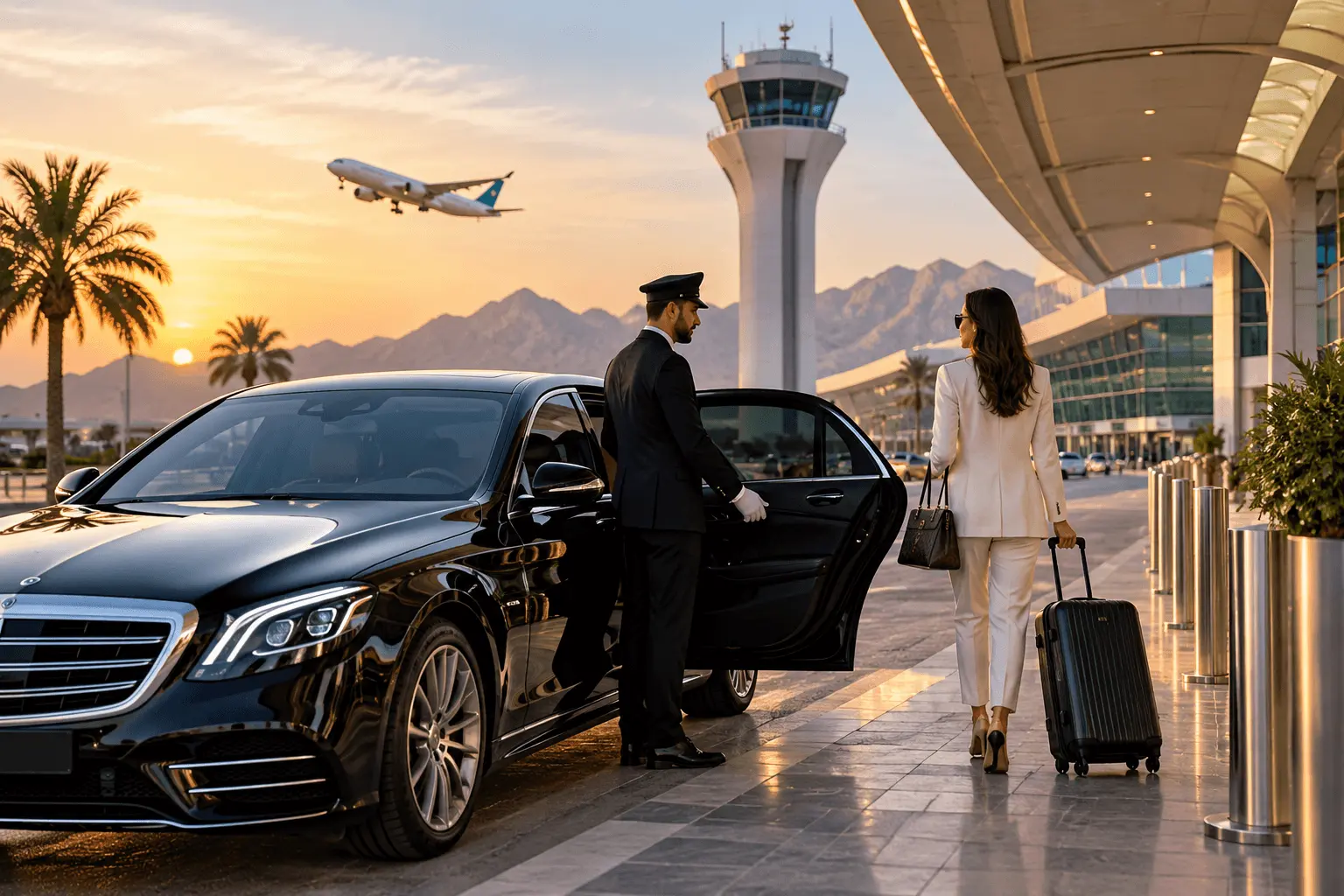 Al Maktoum International Airport DWC chauffeur transfer Dubai Hills