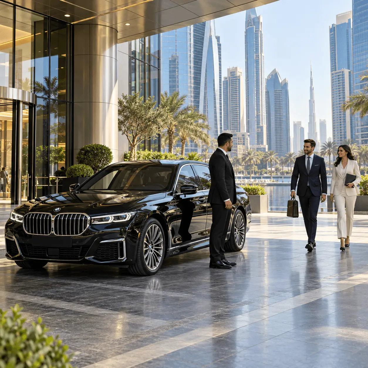 Burj Khalifa chauffeur drop-off point