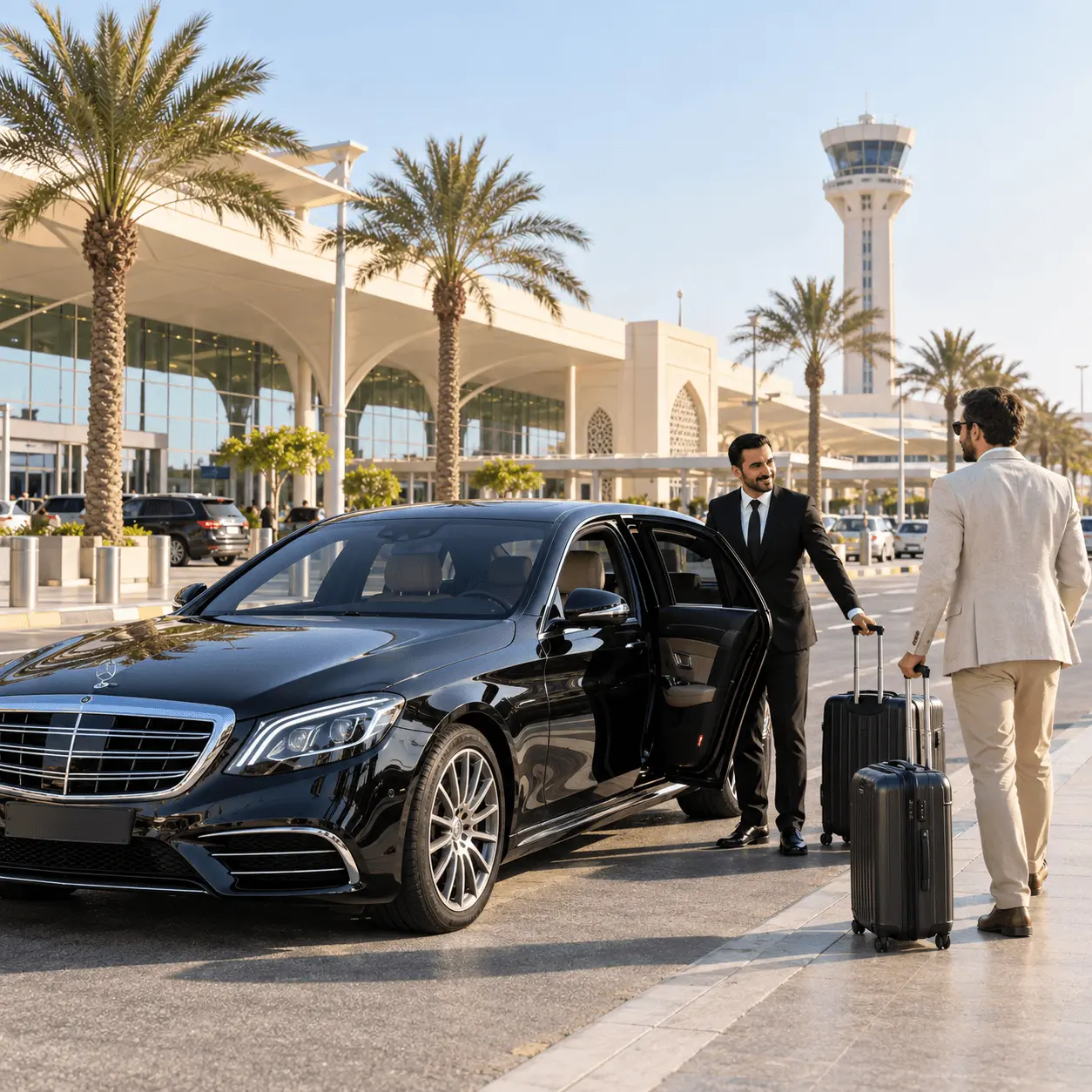 Sharjah airport transfer — private chauffeur service to Dubai and the UAE