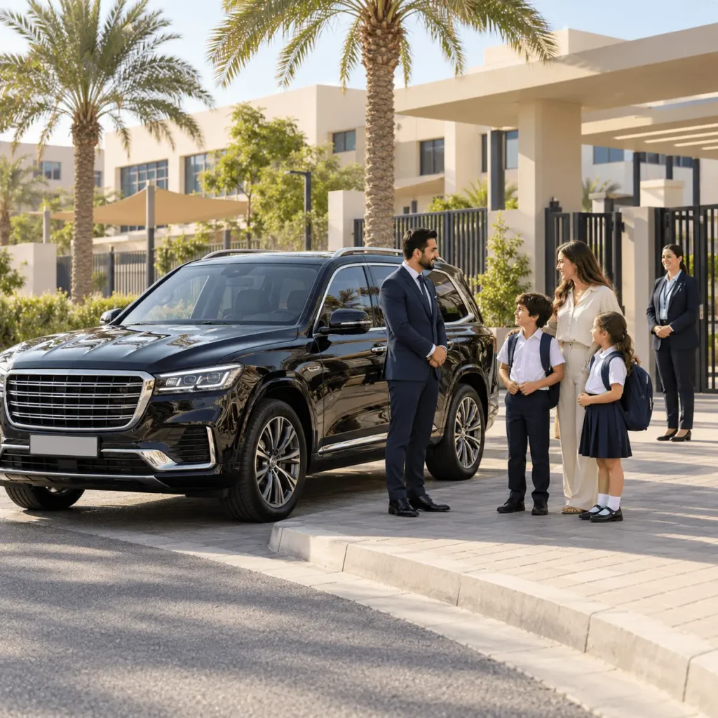 Safe School Pickup with Chauffeur