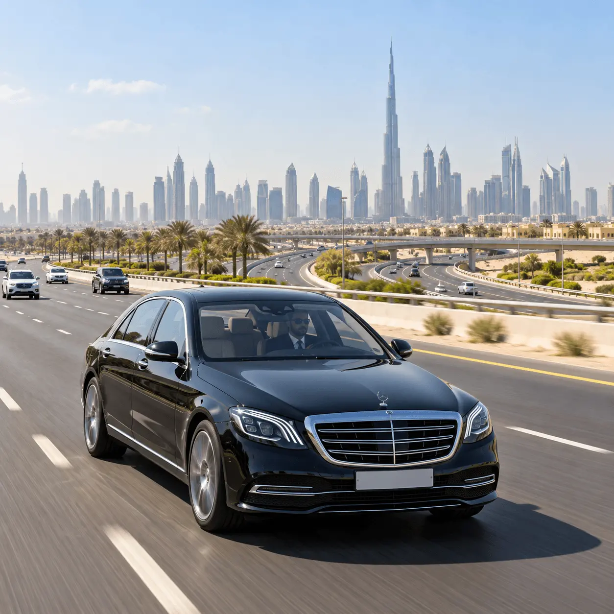 Sharjah to Dubai drive time and routes — private chauffeur transfer via E311 and E11